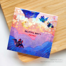 Load image into Gallery viewer, Bedtime Bats Memo Pad