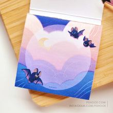 Load image into Gallery viewer, Bedtime Bats Memo Pad