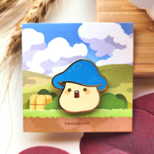 Load image into Gallery viewer, Maple Mushroom Enamel Pins