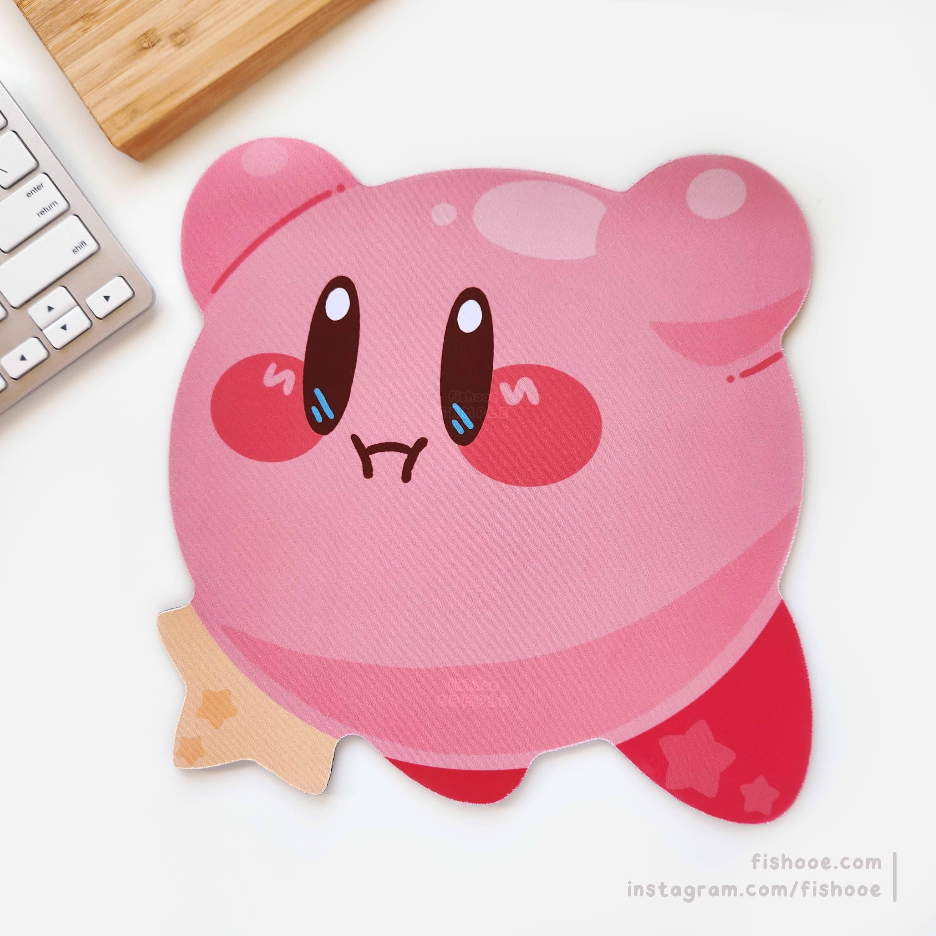 Kirby Mouse Pad Fishooe