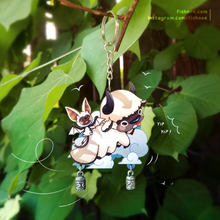 Load image into Gallery viewer, Appa and Momo Wood Charm
