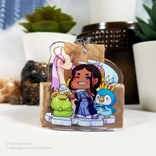 Load image into Gallery viewer, Avatar x Pkmn Acrylic Charms