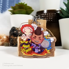 Load image into Gallery viewer, Avatar x Pkmn Acrylic Charms