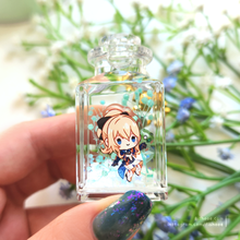 Load image into Gallery viewer, Anemo Bottle Genshin Oil Filled Charms