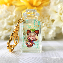 Load image into Gallery viewer, Anemo Bottle Genshin Oil Filled Charms