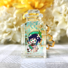 Load image into Gallery viewer, Anemo Bottle Genshin Oil Filled Charms