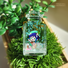 Load image into Gallery viewer, Anemo Bottle Genshin Oil Filled Charms
