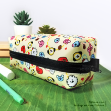 Load image into Gallery viewer, BT21 Pattern Zipper Pouch
