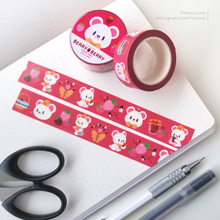 Load image into Gallery viewer, Beary Berry A5 Dotted Notebooks