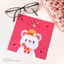 Load image into Gallery viewer, Beary Berry Glasses Cloth (Microfiber)