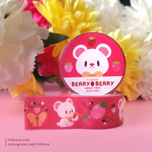 Load image into Gallery viewer, Beary Berry Washi Tape