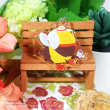 Load image into Gallery viewer, Bee Acrylic Keychain