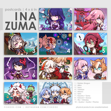 Load image into Gallery viewer, Genshin Impact Inazuma Postcards