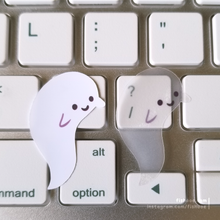 Load image into Gallery viewer, Ghosties Kiss Cut Sticker Sheet
