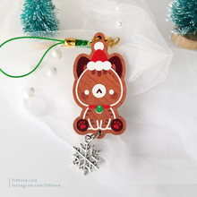 Load image into Gallery viewer, Gingerbread Wood Charms