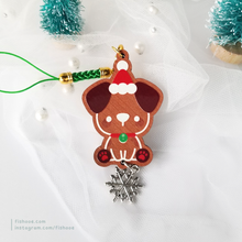 Load image into Gallery viewer, Gingerbread Wood Charms