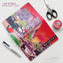 Load image into Gallery viewer, JJK Stroll A5 Dotted Notebooks