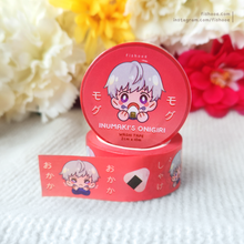 Load image into Gallery viewer, JJK Inumaki Onigiri Washi Tape
