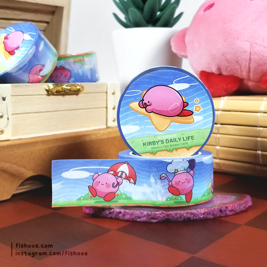 Kirby Washi Tape