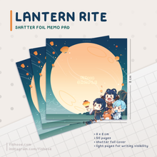 Load image into Gallery viewer, Lantern Rite Memo Pad