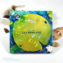 Load image into Gallery viewer, Lily Pad Memo Pad