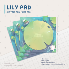 Load image into Gallery viewer, Lily Pad Memo Pad