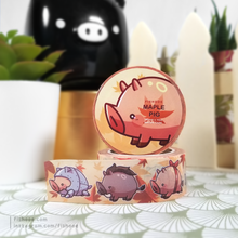 Load image into Gallery viewer, Maple Pigs Washi Tape