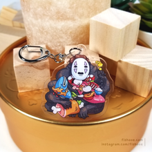 Load image into Gallery viewer, Spirited Away No Face Acrylic Charms
