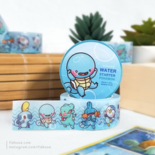 Load image into Gallery viewer, PKMN Starters Washi Tape Set