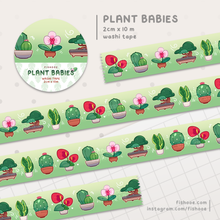 Load image into Gallery viewer, Plant Babies Washi Tape