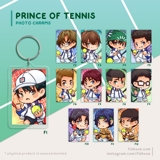 Prince of Tennis Photo Charms