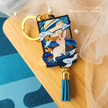 Load image into Gallery viewer, Pensive Rabbit Wood Charm