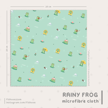 Load image into Gallery viewer, Rainy Frog Glasses Cloth (Microfiber)