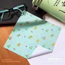 Load image into Gallery viewer, Rainy Frog Glasses Cloth (Microfiber)