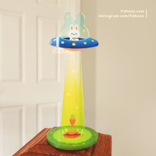 Load image into Gallery viewer, Space Bunny Washi Standee