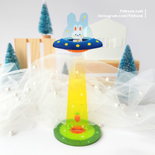 Load image into Gallery viewer, Space Bunny Washi Standee