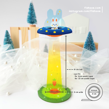 Load image into Gallery viewer, Space Bunny Washi Standee