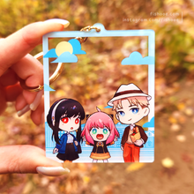 Load image into Gallery viewer, Spy x Family Polaroid Acrylic Charms
