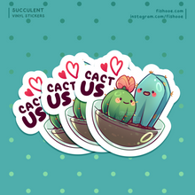 Load image into Gallery viewer, Succulent Vinyl Stickers