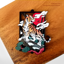 Load image into Gallery viewer, Roaring Tiger Wood Charm