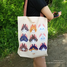 Load image into Gallery viewer, Cats Canvas Tote Bags