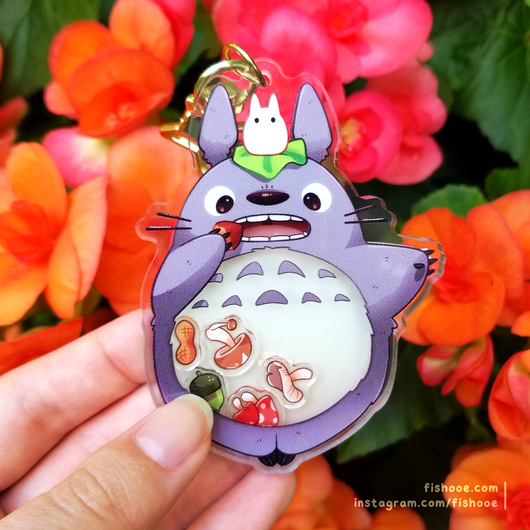 Totoro Shaker Charm