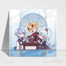 Load image into Gallery viewer, Kamisato Family Square Print
