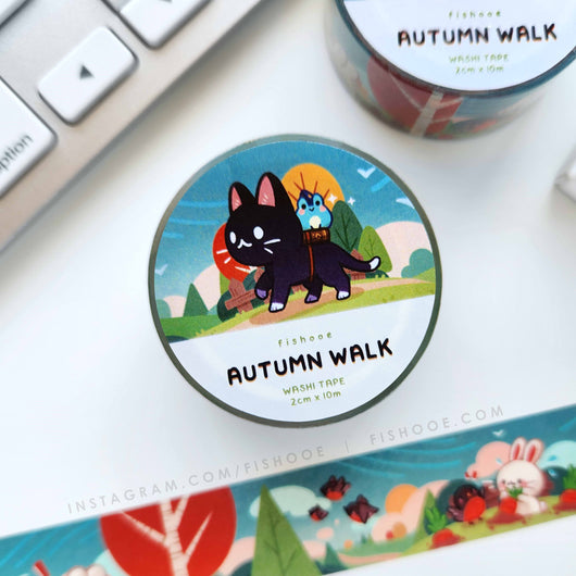 Autumn Walk Washi Tape