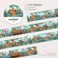 Load image into Gallery viewer, Capybara Washi Tape
