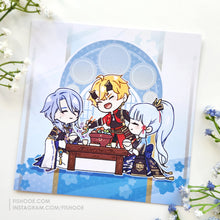 Load image into Gallery viewer, Kamisato Family Square Print
