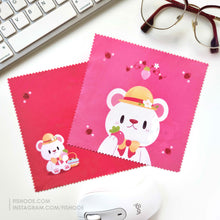 Load image into Gallery viewer, Beary Berry Glasses Cloth (Microfiber)
