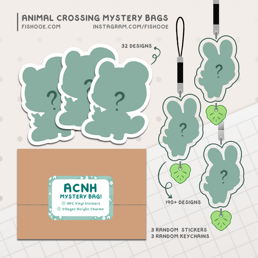 Animal Crossing Mystery Bags