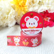 Load image into Gallery viewer, Beary Berry Washi Tape
