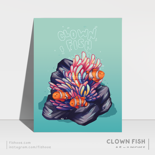 Clownfish Print